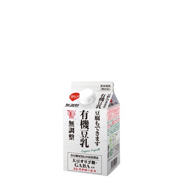 豆腐もできます 有機豆乳 500ml (12本入)