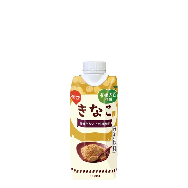 有機大豆使用 きなこ 豆乳飲料 330ml (12本入）