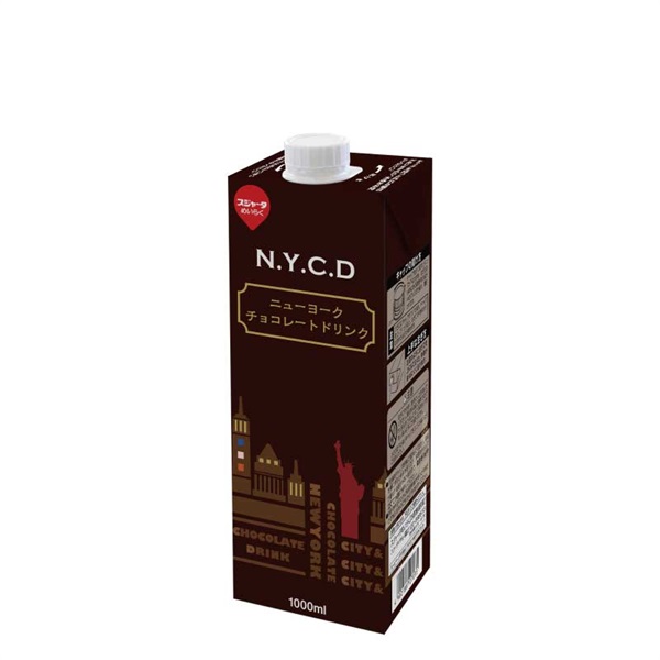N.Y.C.D ニューヨークチョコレートドリンク 1000ml (6本入)