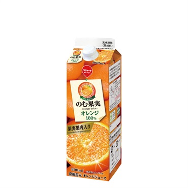 のむ果実 オレンジ 900ml (6本入)