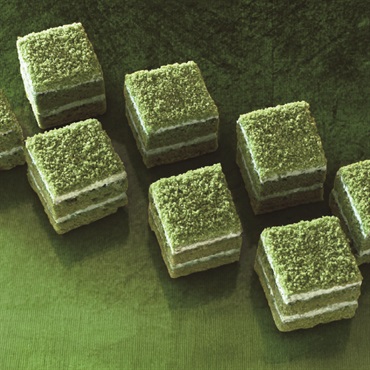 カット済みシートケーキ 抹茶