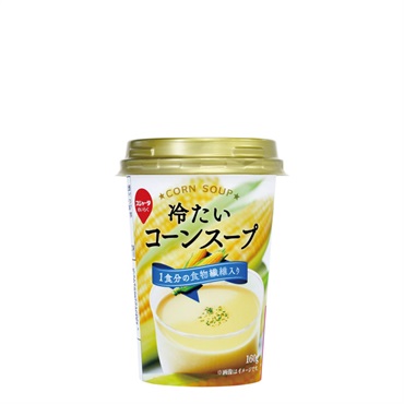 カップスープ 冷たいコーンスープ 160g （12本入）
